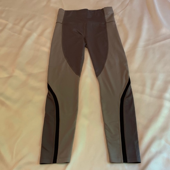 ATHLETA Leggings, Size XS. Color is Light gray, dark gray, and black - Picture 2 of 16